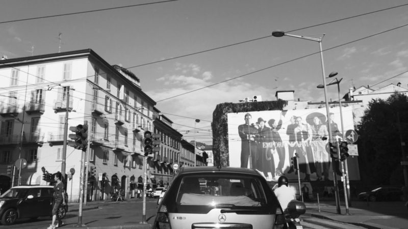 Milan in Black and White